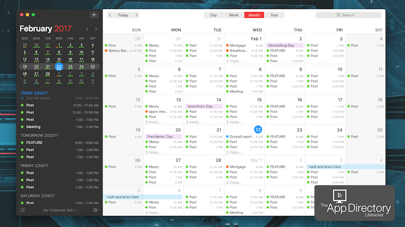 calendar app for mac that works with watch